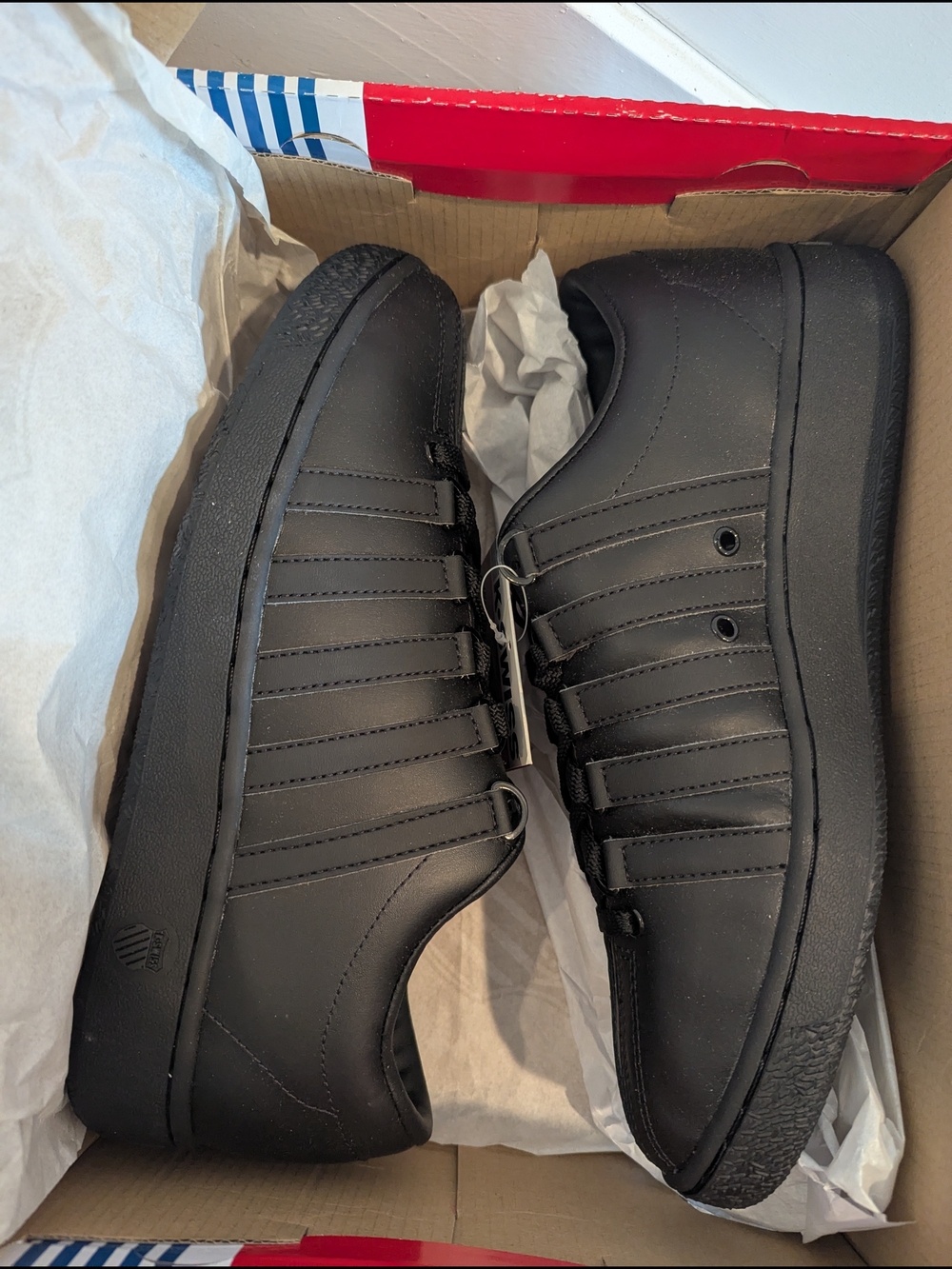 K-Swiss Men's Classic 2000 Low Black Size 10
